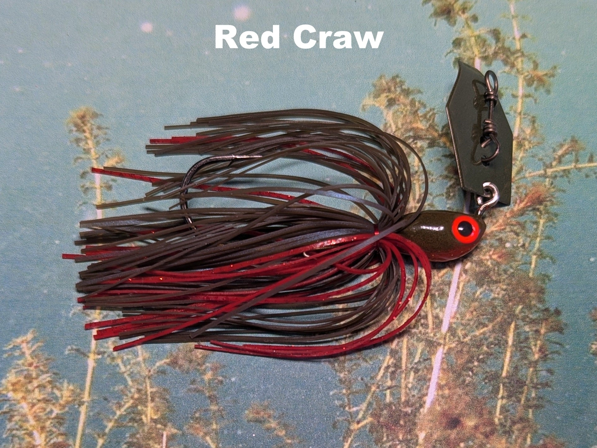 3/8 Ounce Red Craw